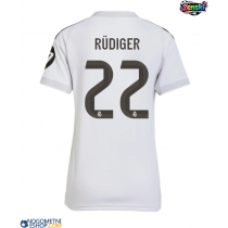 Ženski Nogometni dresi Real Madrid Antonio Rudiger #22 Domači 2025-26 Kratek Rokav